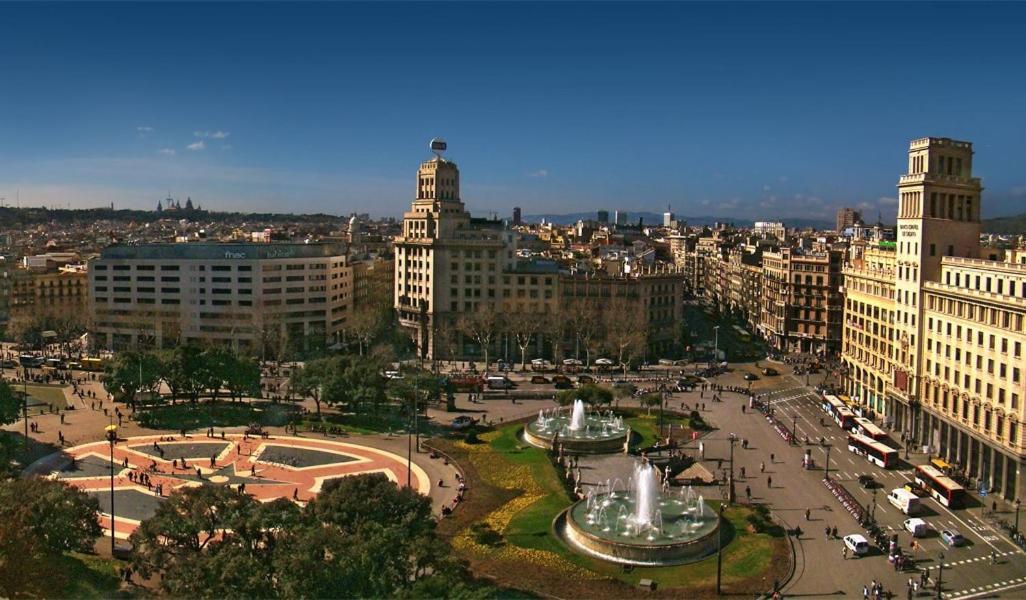 Hotel Exe Plaza Catalunya Barcelona Exterior foto