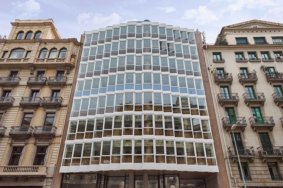 Hotel Exe Plaza Catalunya Barcelona Exterior foto