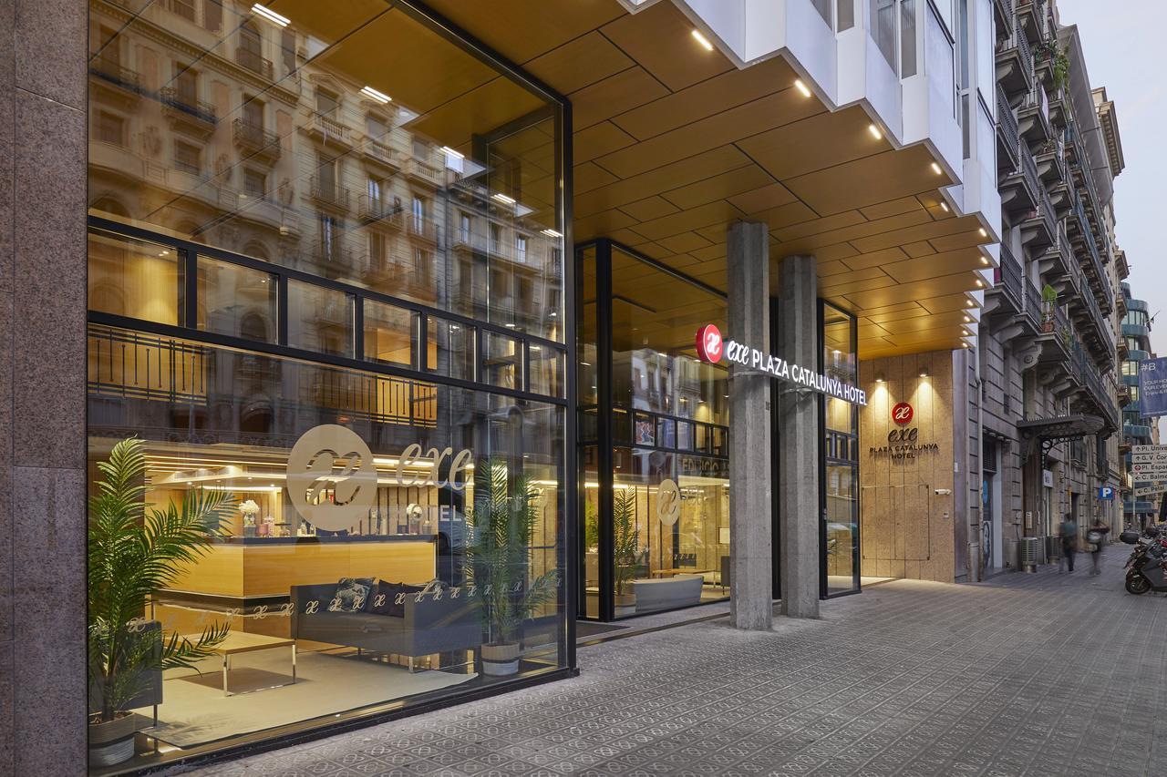 Hotel Exe Plaza Catalunya Barcelona Exterior foto